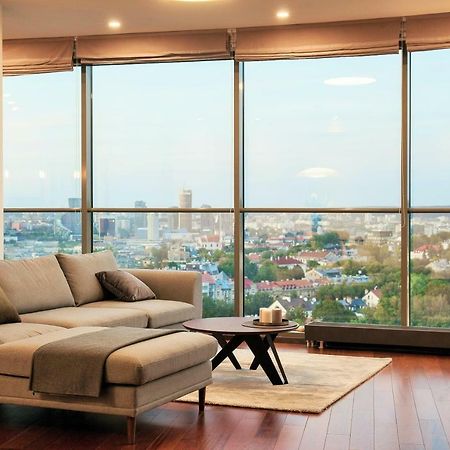 Luxury Panoramic Vilnius Apartment Exterior foto