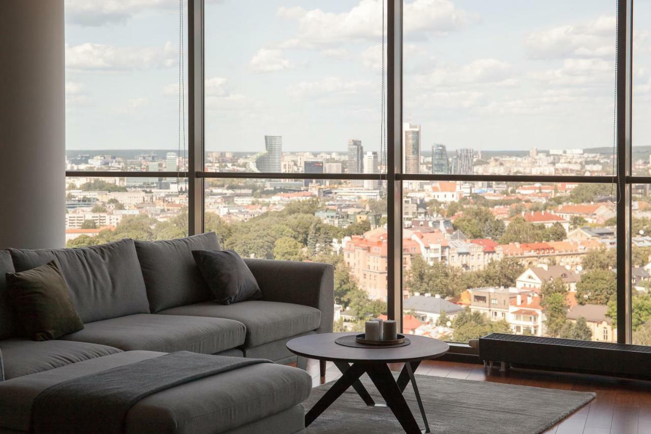 Luxury Panoramic Vilnius Apartment Exterior foto