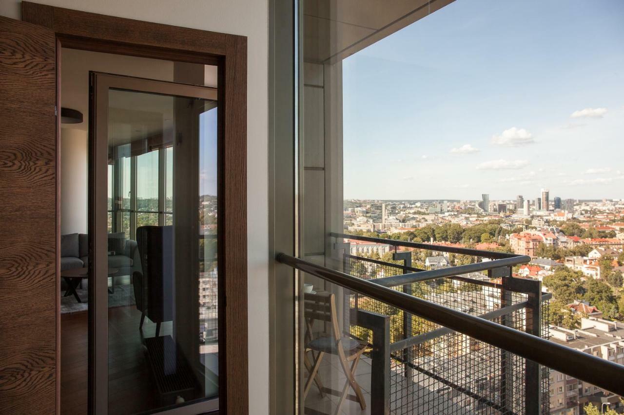 Luxury Panoramic Vilnius Apartment Exterior foto